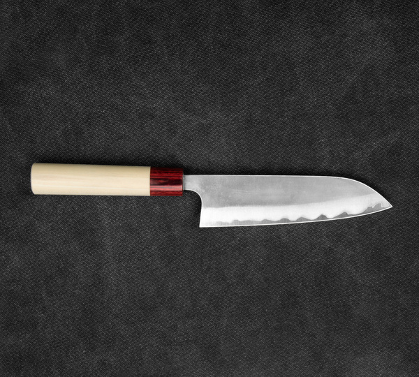 Masakage Yuki Shirogami Nóż Santoku 17 cm