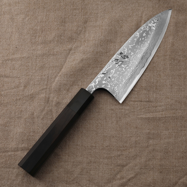 Yauji Damascus Aogami#2 Nóż Deba 16,5 cm
