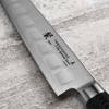 Tamahagane San Black VG-5 Nóż Sujihiki żłobiony 24 cm