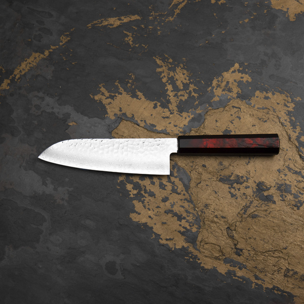 Sakai Takayuki Nanairo VG-10 Wine Nóż Santoku 17 cm