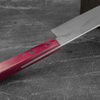Shigeki Tanaka VG-10 Damascus Pink Nóż Nakiri 16,5 cm