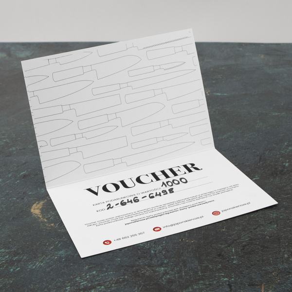 Voucher prezentowy na zakup - kwota do wyboru