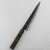 Mutsumi Hinoura Shirogami#2/Iron Nóż Sujihiki 24 cm