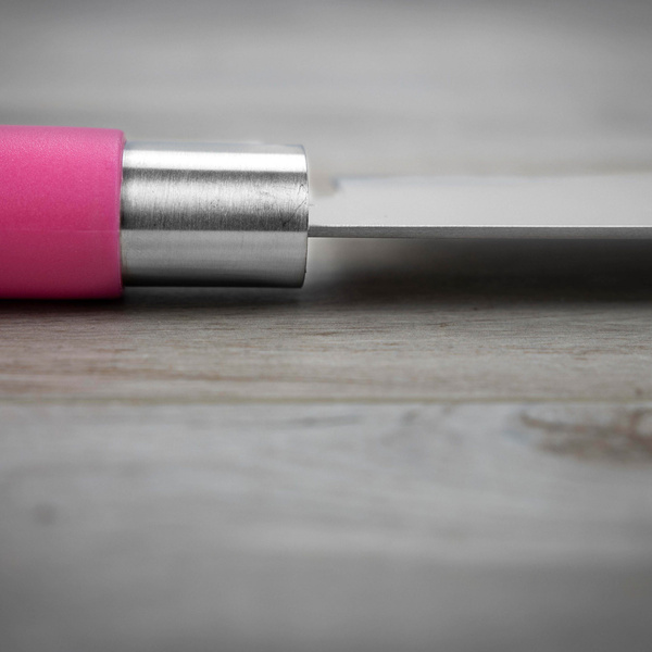 Satake Macaron Pink Nóż Santoku 17 cm