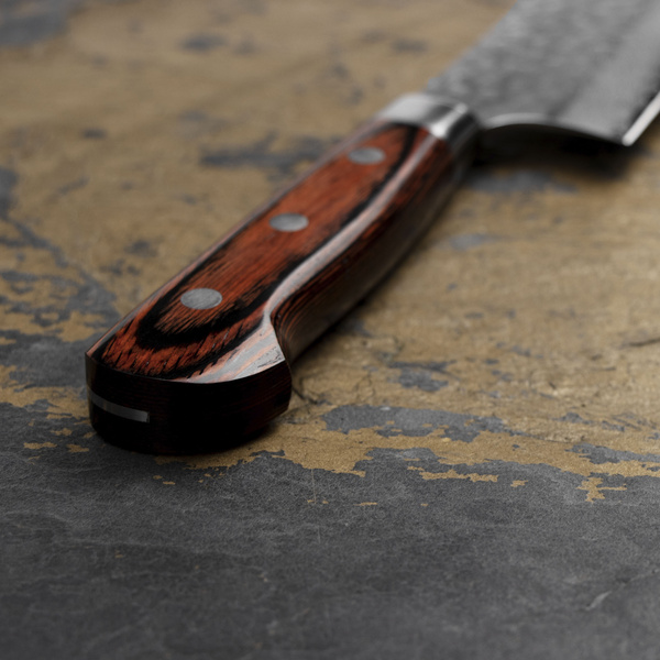 Sakai Takayuki Hammered VG-10 Nóż Santoku 18 cm