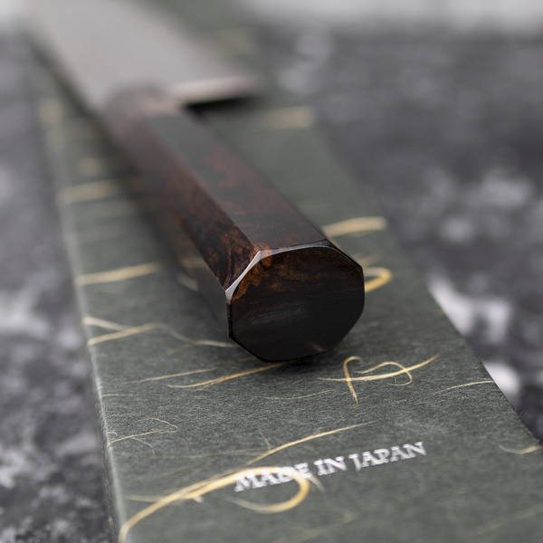 Shoichi Hashimoto Waterase Aogami#2 + Shirogami#2 Coreless Nóż Szefa kuchni 24 cm