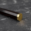 Yu Kurosaki Kokusen Brass Aogami Super/SS Nóż uniwersalny 15 cm