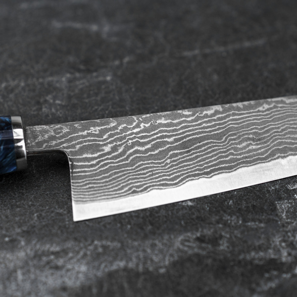 Yojiro Yamada Unique 07 VG-10 Damascus Nóż uniwersalny 15 cm
