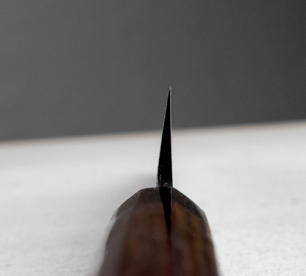Hideo Kitaoka Shirogami Black Oktagon Nóż Yanagiba 27 cm