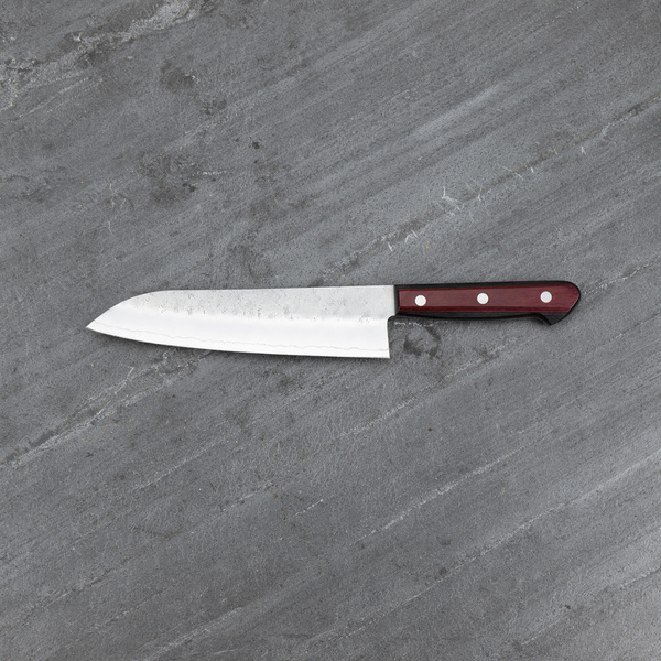 Tsunehisa Gingami Red/Black Nóż Santoku 18 cm