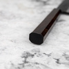 Hatsukokoro Shioku Kurouchi Aogami#2/Iron Nóż Santoku 16,5 cm