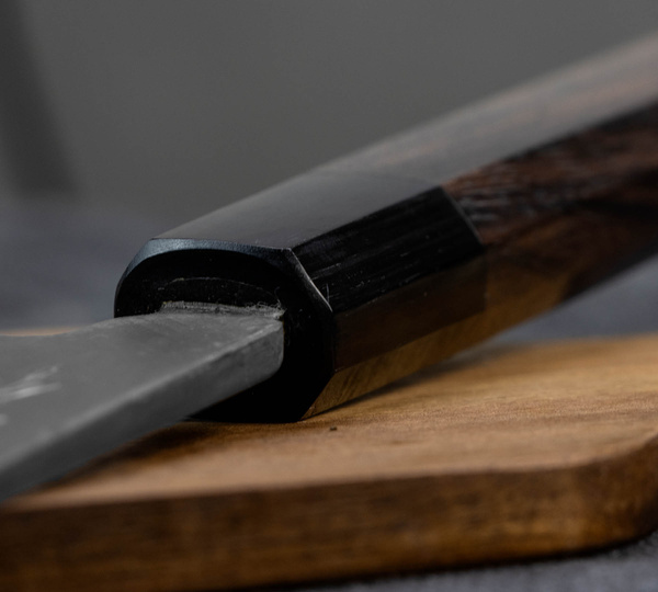 Hideo Kitaoka Shirogami Black Oktagon Nóż Kamagata Usuba 12 cm