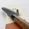Mutsumi Hinoura Shirogami#2/Iron Nashiji Nóż Santoku 18 cm