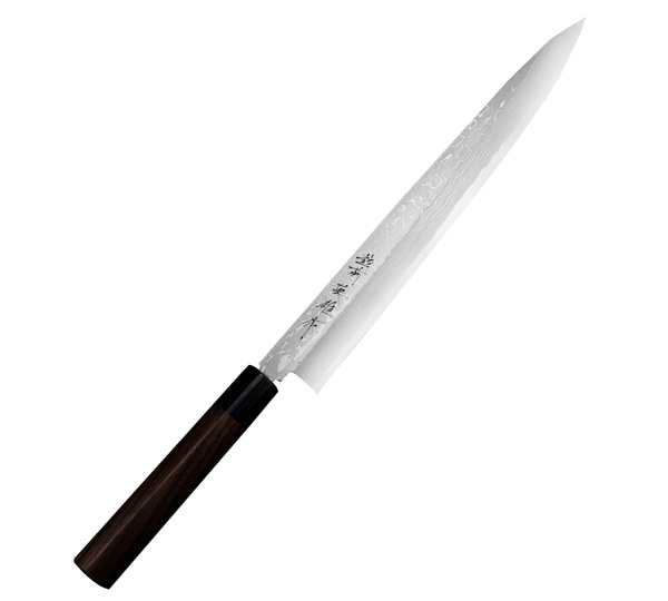 Hideo Kitaoka Nóż Shirogami Satin Yanagi 27 cm