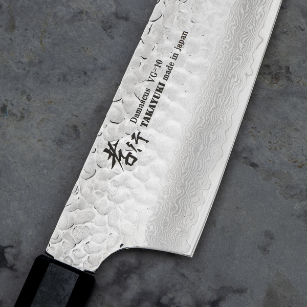 Sakai Takayuki Nanairo VG-10 Green Nóż Kengata 19 cm