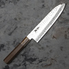 Kotetsu VG-10 Damascus Nóż Santoku 18 cm