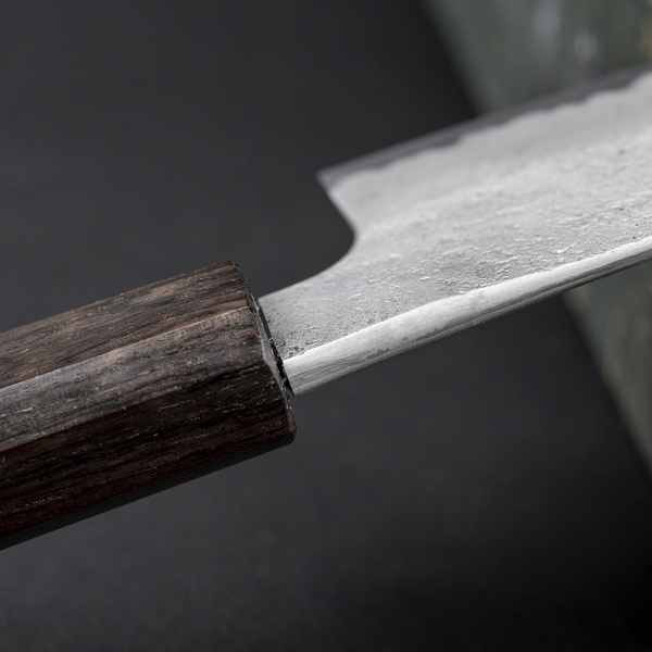 Hatsukokoro Ryusui Aogami#2/Iron Nóż Santoku 16,5 cm