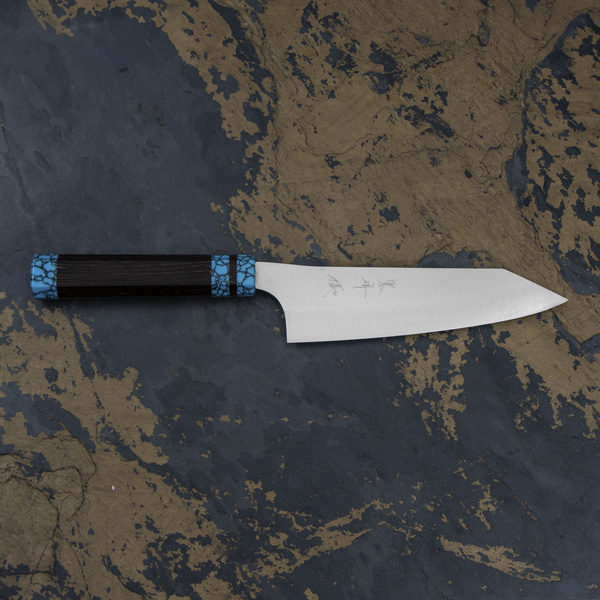 Yu Kurosaki VG-XEOS Turkus Nóż Bunka 17 cm
