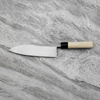 Ittetsu Forge Black Shirogami#2 Nóż Deba 24 cm