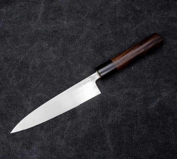 Hideo Kitaoka Shirogami#2 Satin Nóż Kaisaki 15 cm