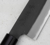 Mutsumi Hinoura Shirogami#2 Nóż Santoku 18 cm