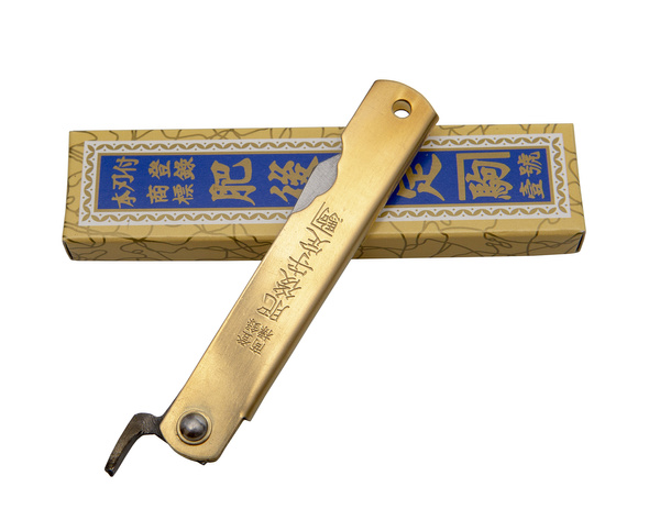 Nóż kieszonkowy Higonokami 7 cm Aogami