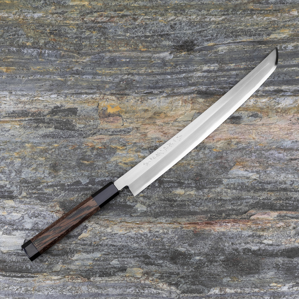 Sakai Takayuki Zangetsu Silver#3 Nóż Sakimaru 30 cm + Saya