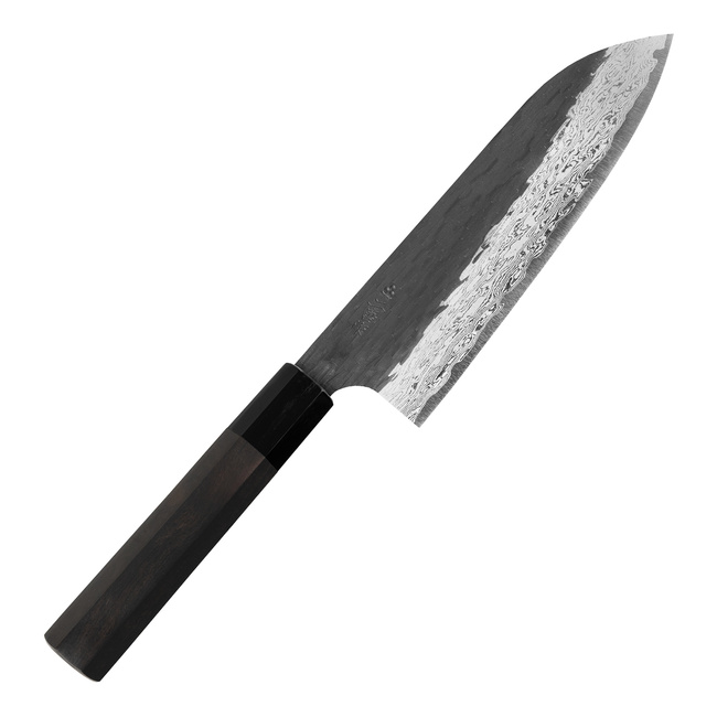 Nigara Hamono VG-XEOS Kurouchi Nóż Santoku 17 cm