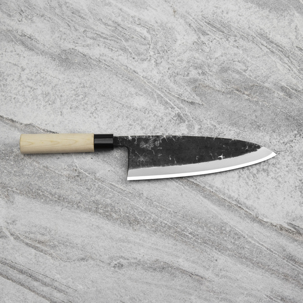 Ittetsu Forge Black Shirogami#2 Nóż Deba 21 cm