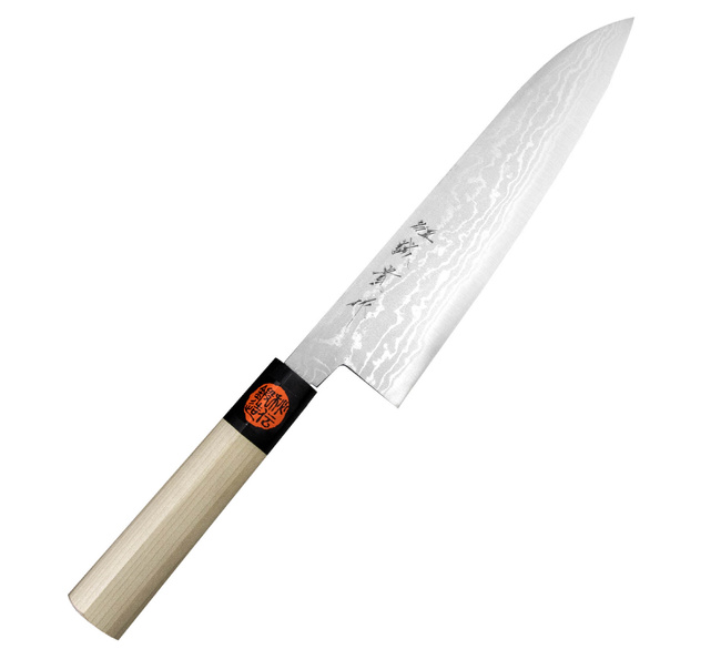 Shigeki Tanaka Aogami #2 Damascus Nóż Szefa kuchni 20 cm