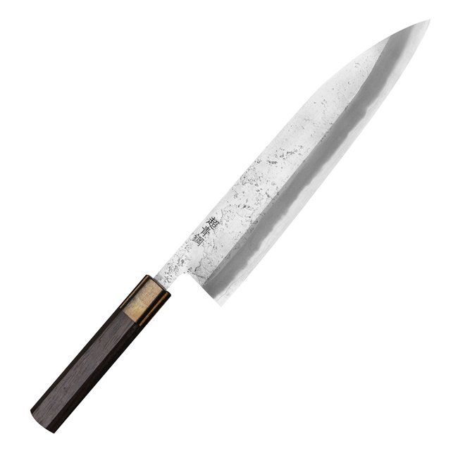 Motokyuuichi Nashiji Aogami Super/Iron Nóż Szefa kuchni 24 cm