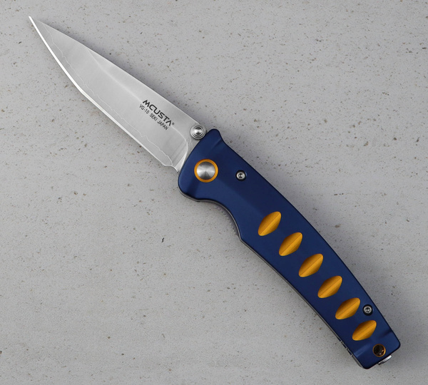 Nóż składany Mcusta Katana VG-10 Blue/Orange 8,5 cm