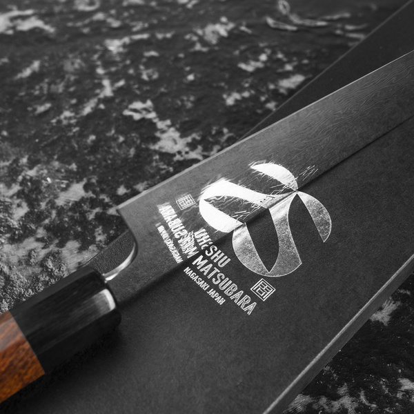 Matsubara STRIX Damascus Nóż Bunka 18 cm