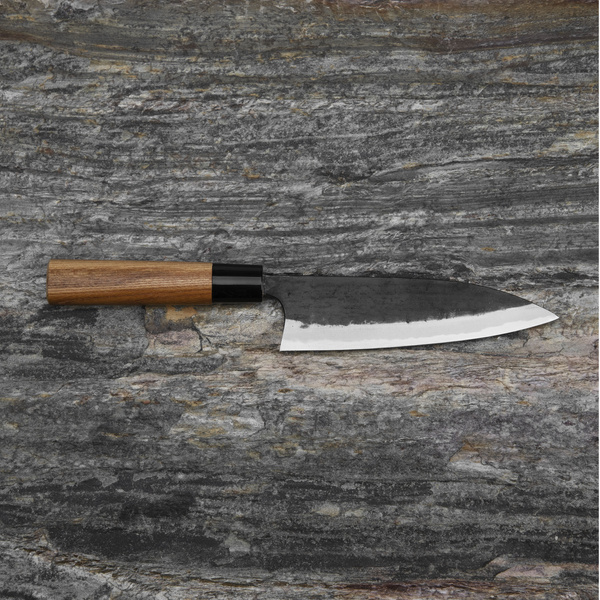 Katsuto Tanaka Shirogami#2 Nóż Funayuki 16 cm
