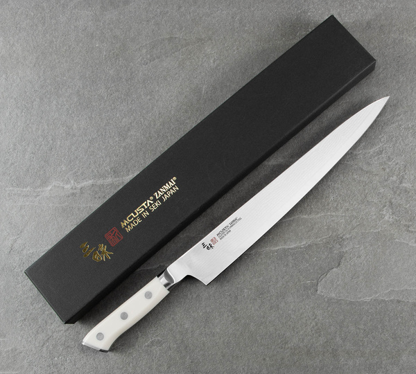 Mcusta Zanmai Classic Damacus VG-10 Corian Nóż Sujihiki 24 cm