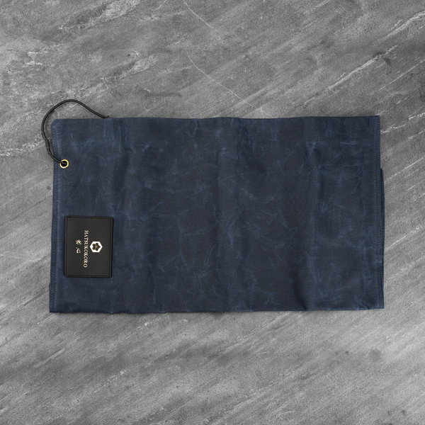 Hatsukokoro Płócienna torba na 5 noży Blue