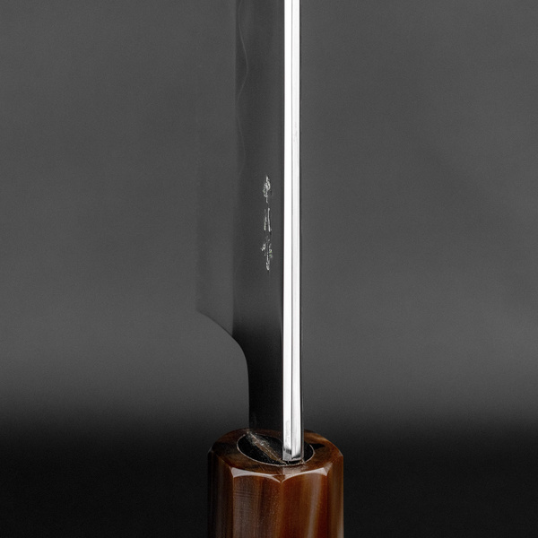 Satoshi Nakagawa Shirogami#3 Honyaki Super Mirror Nóż Szefa kuchni 23 cm