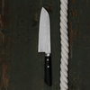 Kunio Masutani VG-10 Hammered Damascus Nóż Santoku 17 cm