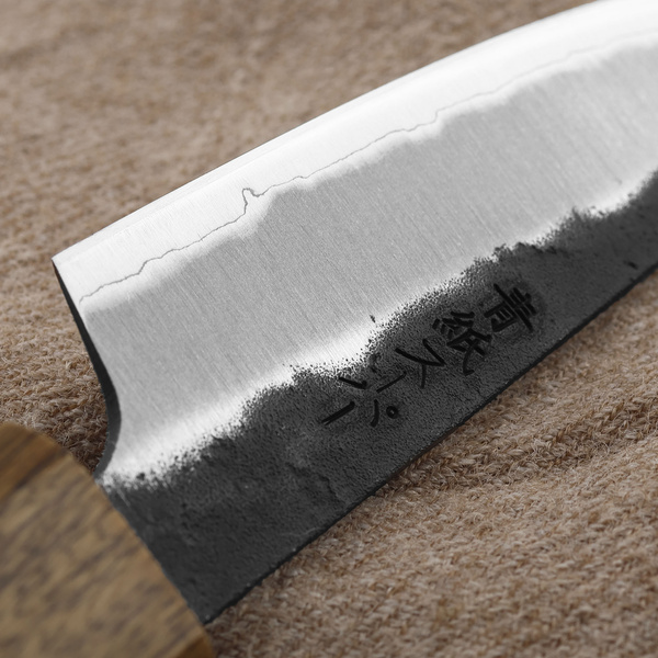 Oul Aogami Super/SS Black Nashiji Nóż do obierania 8 cm