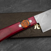 Shigeki Tanaka VG-10 Damascus Pink Nóż Nakiri 16,5 cm