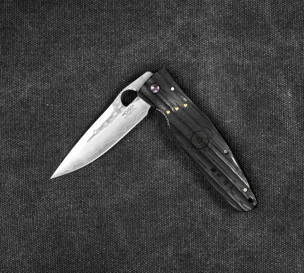 Nóż składany Mcusta Sengoku BK Micarta SPG2 9cm