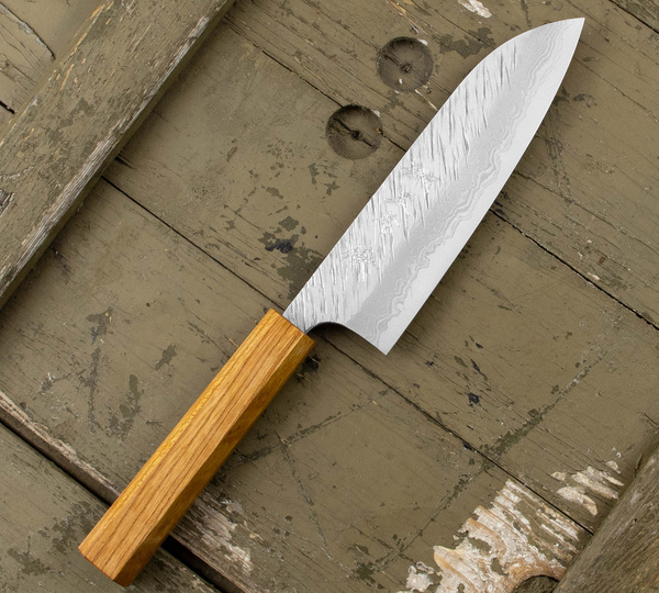 Yu Kurosaki Fujin Damascus VG-10 Nóż Santoku 16,5 cm