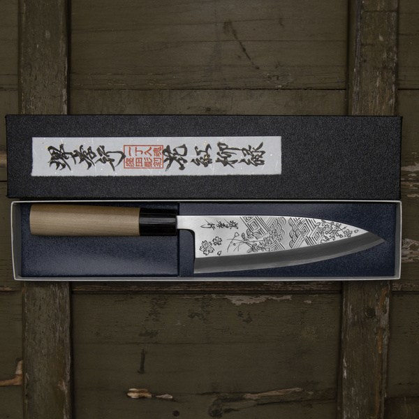 Sakai Takayuki Gallery Shirogami#2 Nóż Deba 18 cm