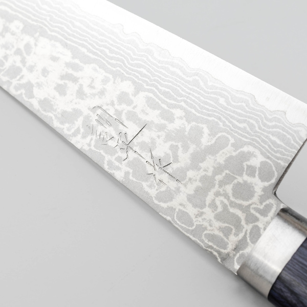 Kunio Masutani VG-10 Damascus Blue Nóż Szefa kuchni 18 cm