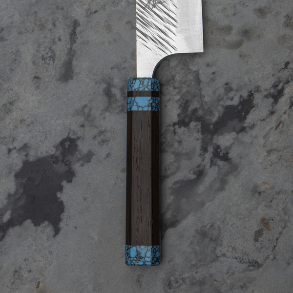 Yu Kurosaki Fujin R2 Turkus Nóż Szefa kuchni 24 cm