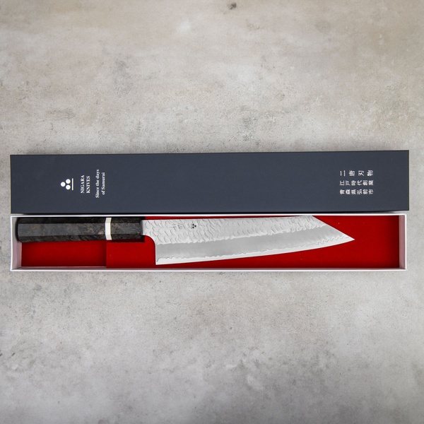 Nigara Hamono SG2 Nóż Kiritsuke Gyuto 24 cm