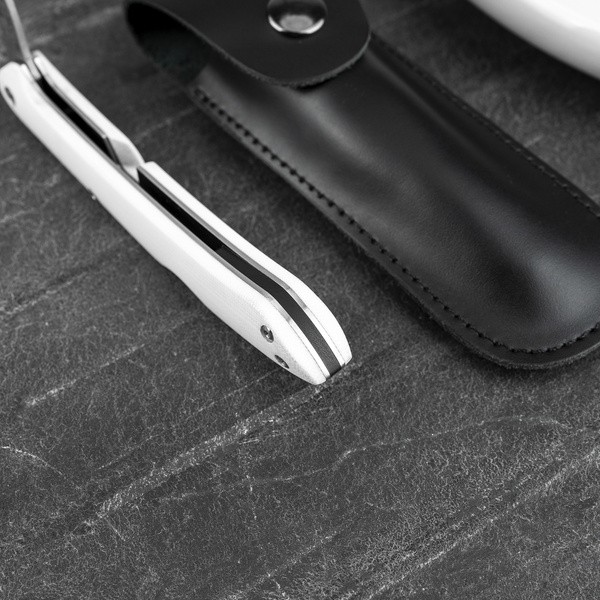 Takeshi Saji SG2 Black Damascus Micarta Składany Widelec