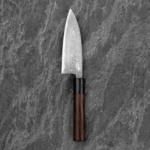Kajiwara Damascus Aogami#2 Nóż Ko-Bocho 12 cm