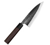 Hideo Kitaoka Shirogami Black Oktagon Nóż Deba 16,5 cm