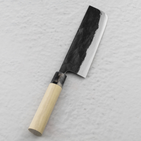 Oul Aogami#1 Buho Kuro Nóż Nakiri 16,5 cm